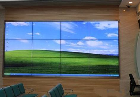 河口液晶拼接屏的另类用法。